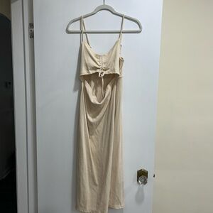 Beige Dress